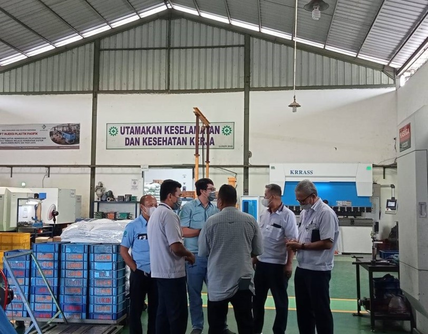 Customer Visit from PT. Cipta Mandiri Wirasakti